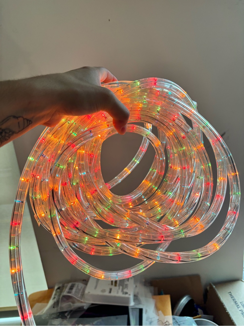 Multicolor LED Rope Light for Home Parties